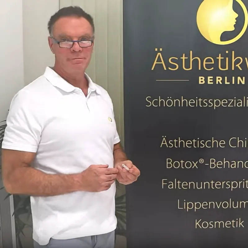 Dr. med. Karsten Lange in der Ästhetikwelt Berlin – Faltenunterspritzung mit Hyaluron